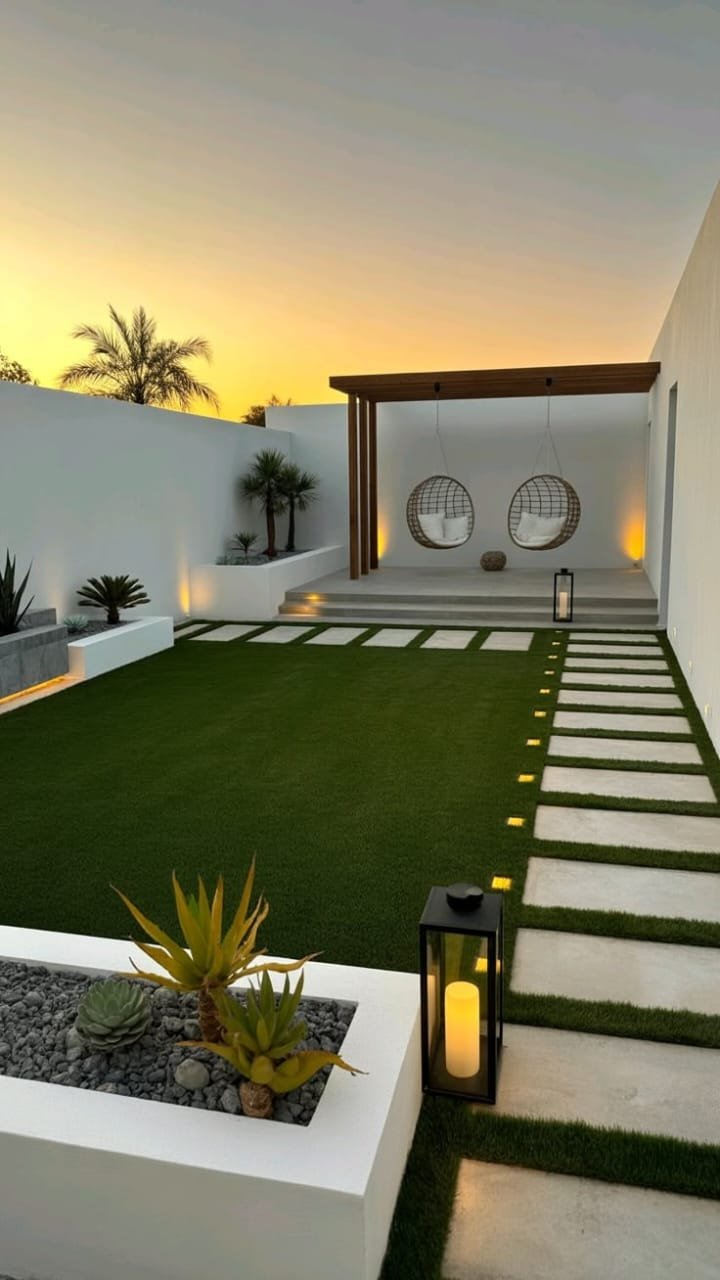 تركيب مظلات وتنسيق حدائق في شمال الرياض 